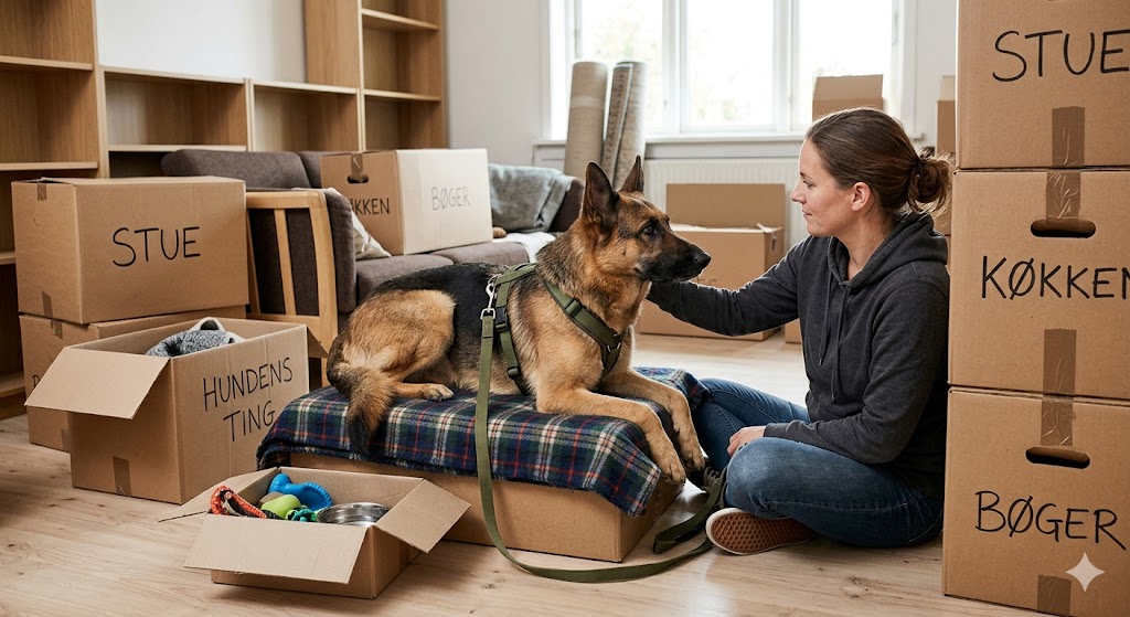Flytning med hund: Den ultimative guide til en tryg og struktureret overgang